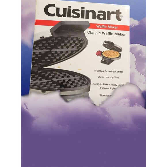 Cuisinart Other - Cuisinart WMR-CAP2 Round Classic Waffle Maker 5-Setting Nonstick Quick Heat Up